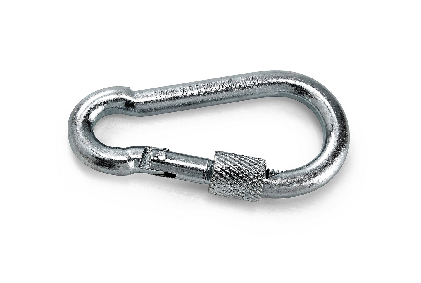 KARBINHAKE 100X10MM 245-S GALV MED GÄNGAD SPÄRRFUNKTION