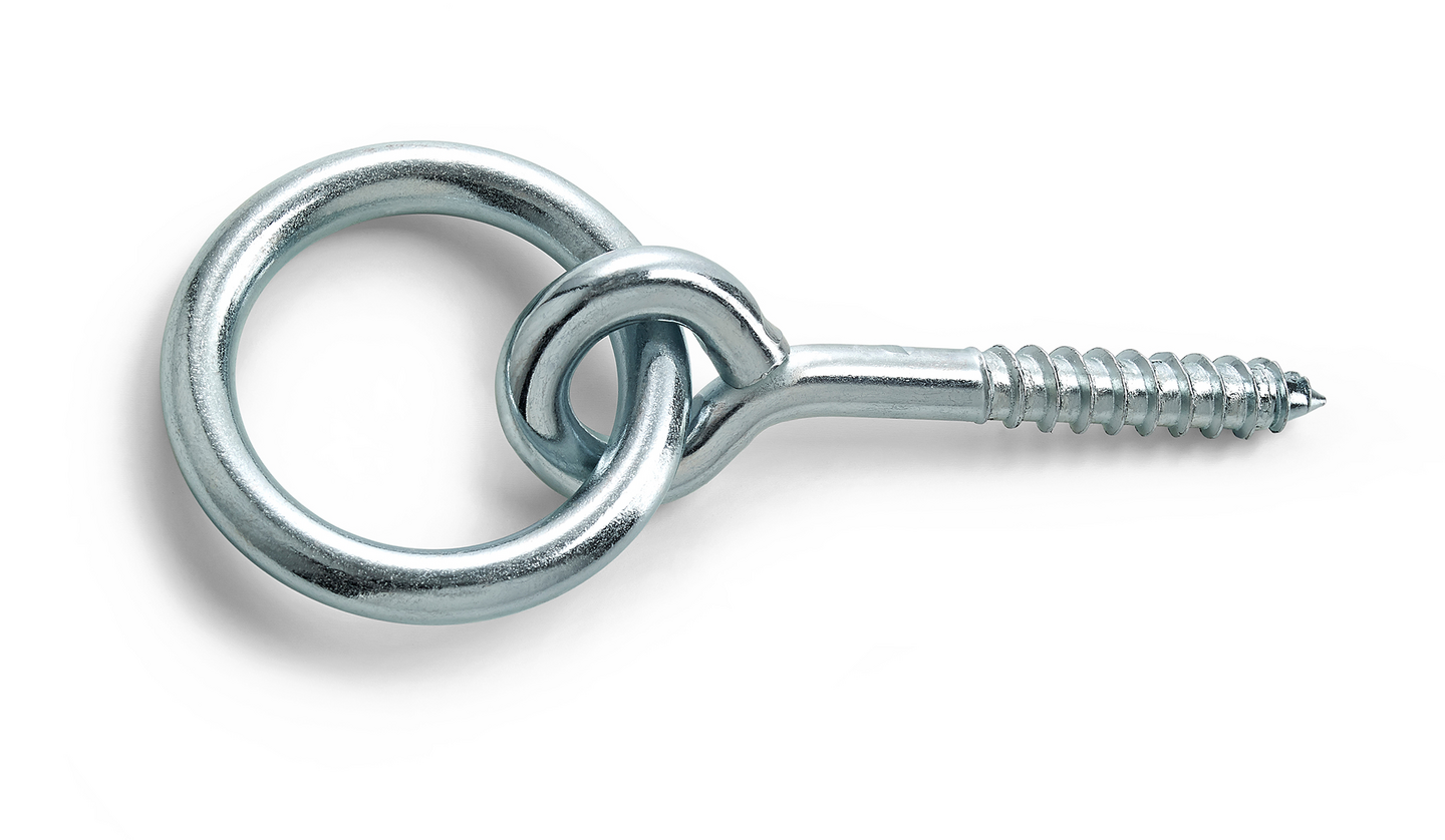 SKRUVÖGLA RING 75MM GALV 42A