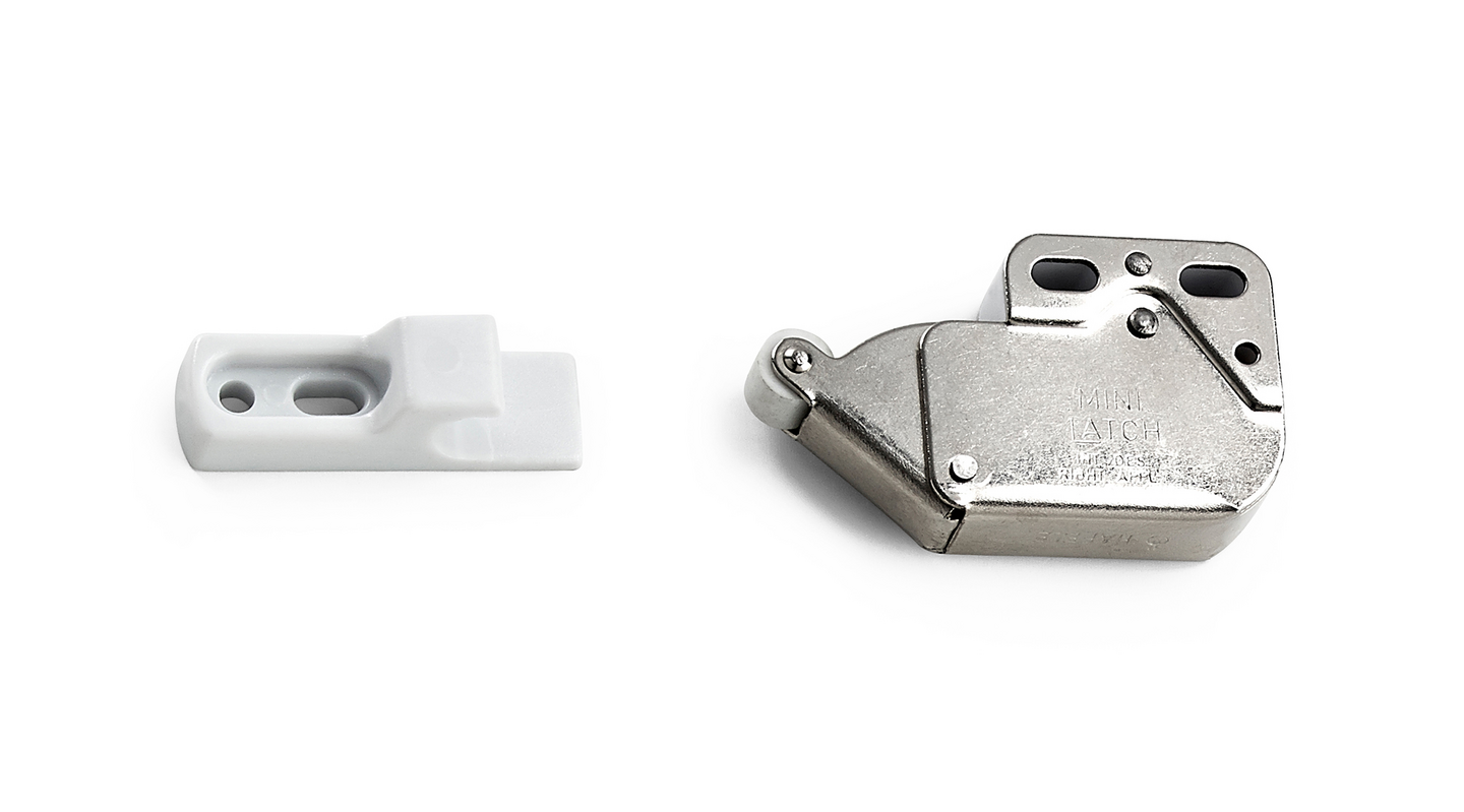 FJÄDERSKÅPSNÄPPARE HABO 245 NICKEL