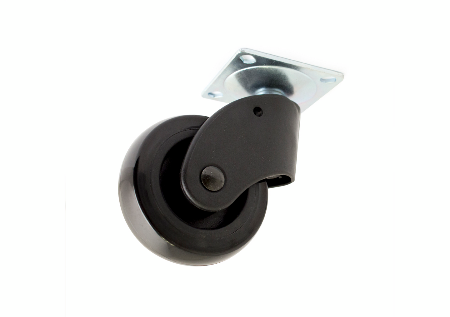 MÖBELHJUL HABO 1607 SVART D75MM