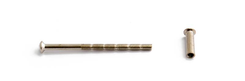 SKRUV HABO M NIPPEL 10 NICKEL M4X65MM 2ST