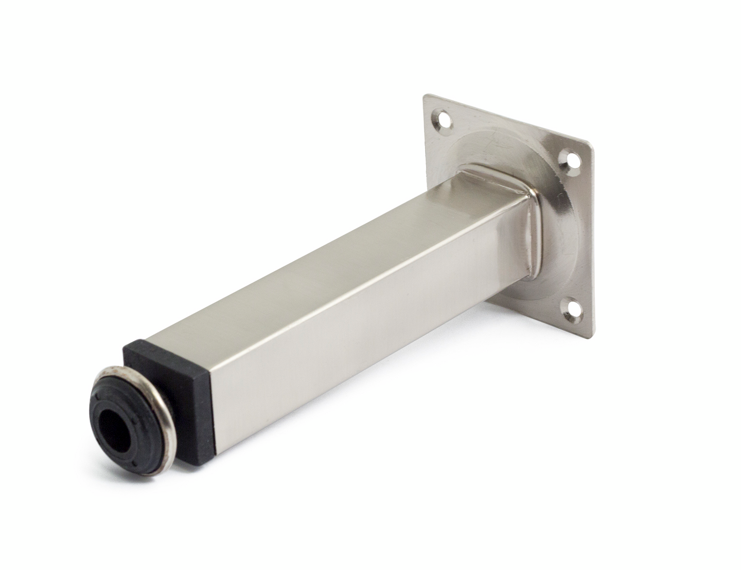 BORDSBEN 25X25X300MM M-NICKEL 611 MATTNICKEL INK 59MM PLATTA