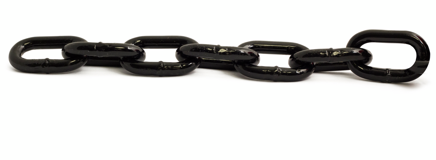 KÄTTING HABO SV KORT LÄNK 10MM 10M SVART 10MM KORT LÄNK 10M