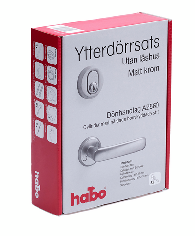 YTTERDÖRRSATS UT LÅSH MATT KRO