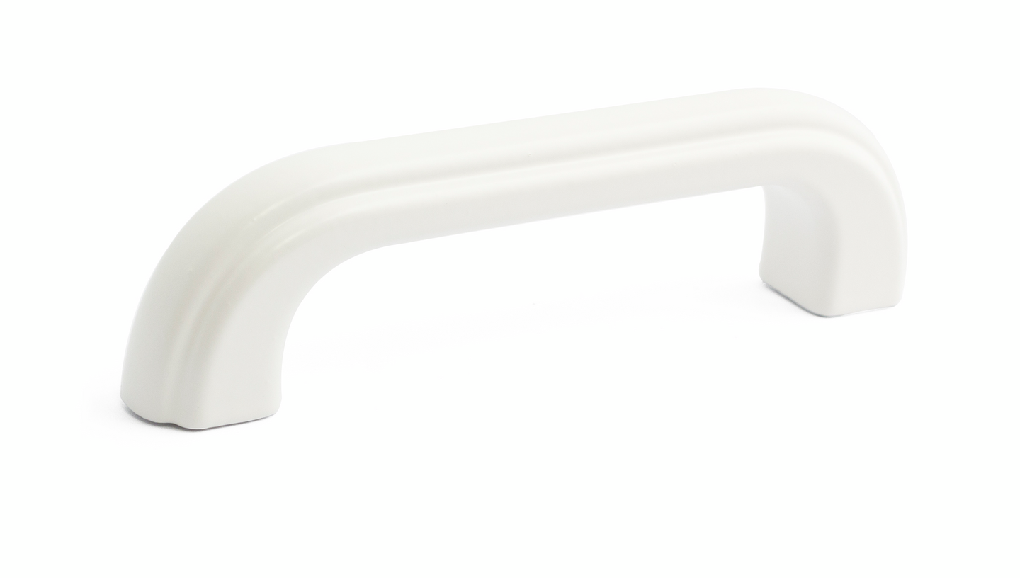 LÅDHANDTAG HABO NINA VIT CC96MM 2ST