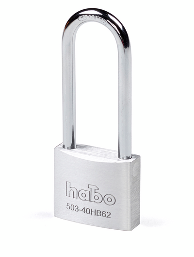 HÄNGLÅS HABO 503-40HB62 ALU SB