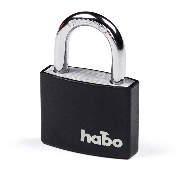 HÄNGLÅS HABO 703-40 SVART SB