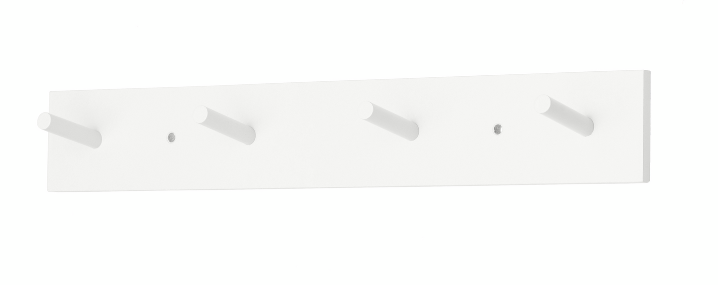 KLÄDHÄNGARE HABO SIRI 4-KROK VIT 60X400M