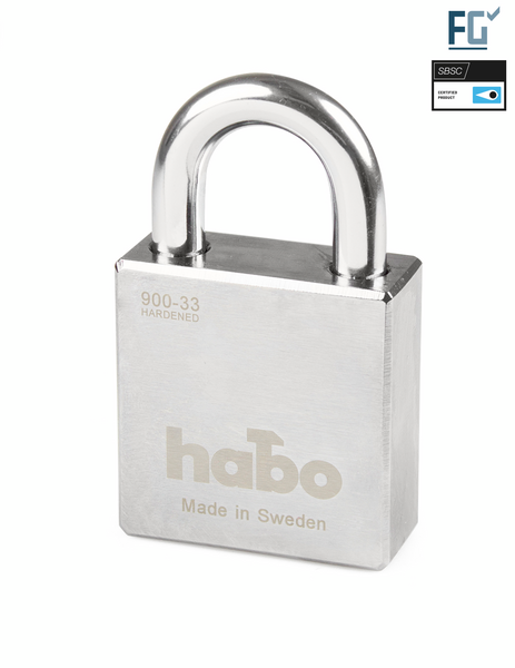 HÄNGLÅS HABO 900-33 KLASS 3 EXKL OVAL CYLINDER 60MM