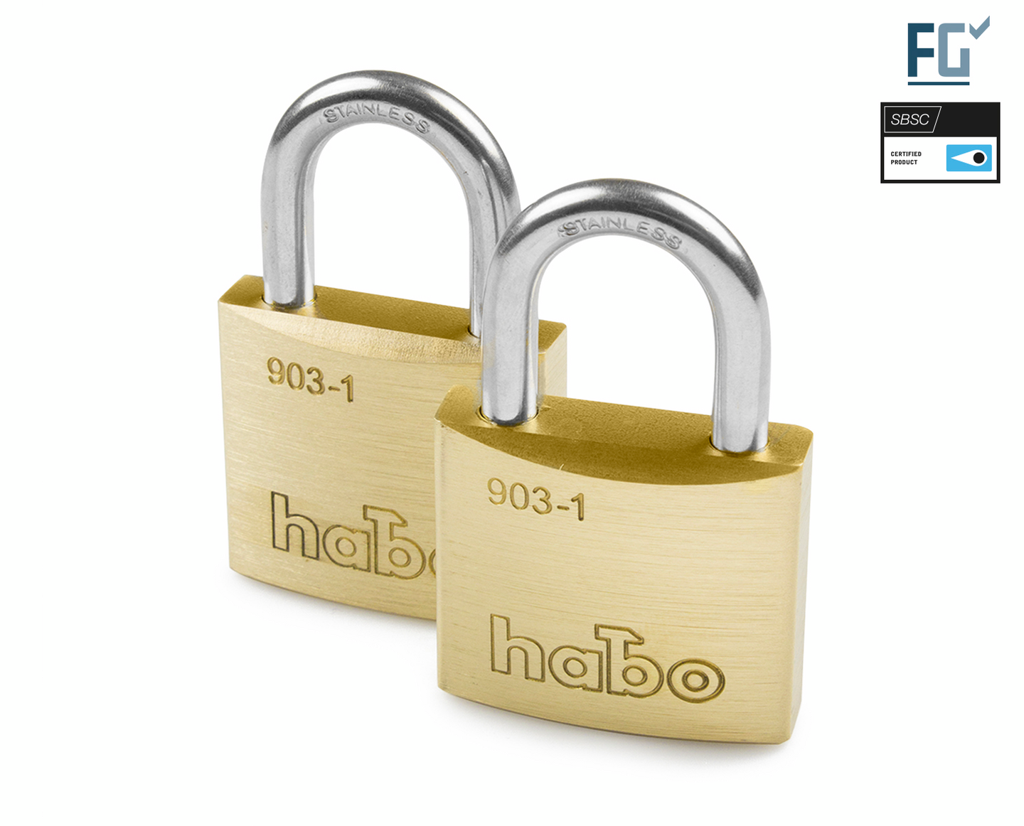 HÄNGLÅS HABO 903-1 TWIN KLASS 1 SB