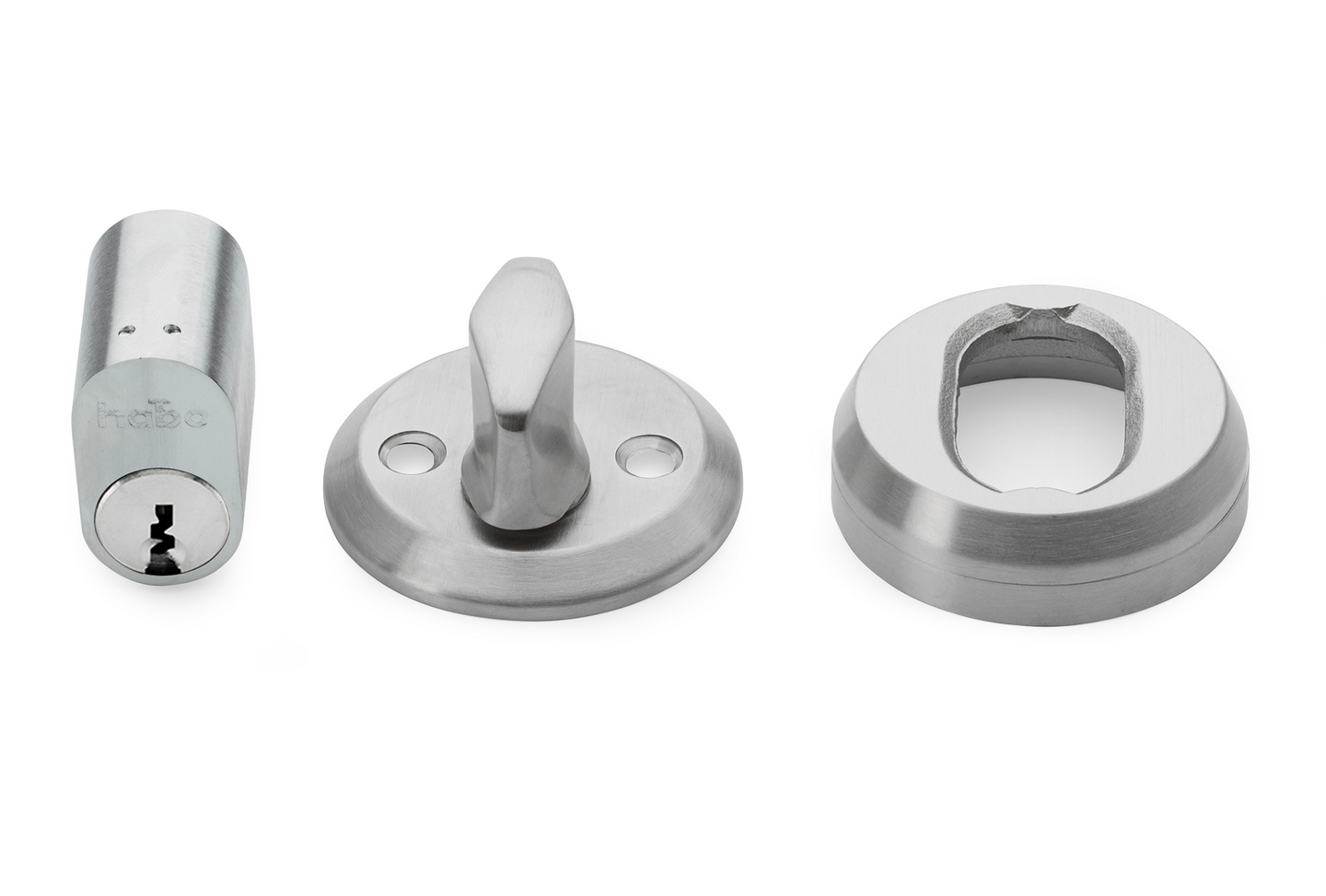 CYLINDERLÅSSATS 42 ROSTFRI