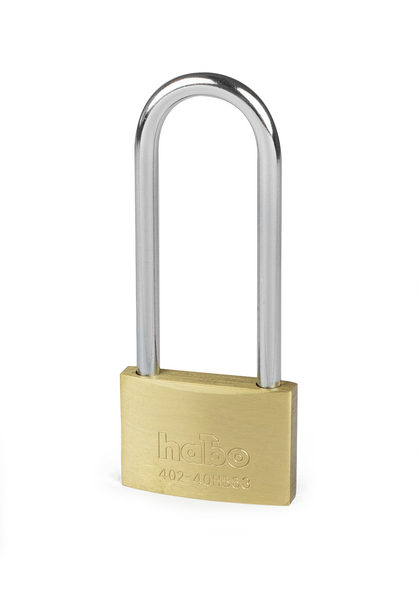 HÄNGLÅS HABO 402-40HB63 MÄSSING SB