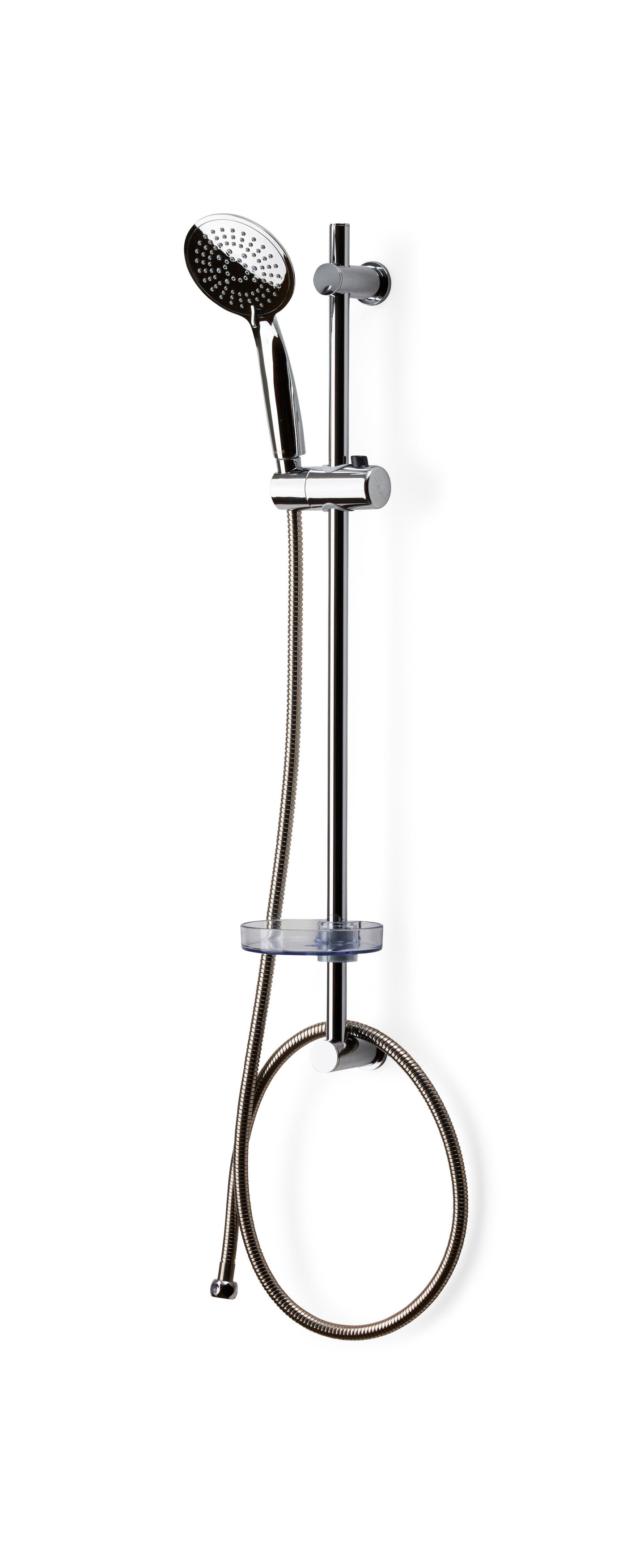 DUSCHSET HABO DAHLIA 3-SPRAY KROM D110MM/SLANG 150-200CM