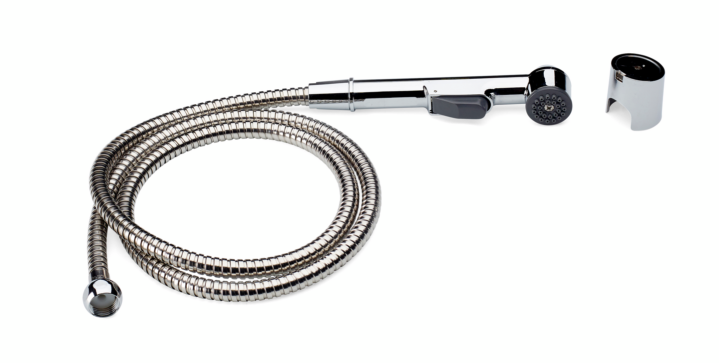 BIDE&TVÄTTSTÄLLSDUSCH KROM 1,5M