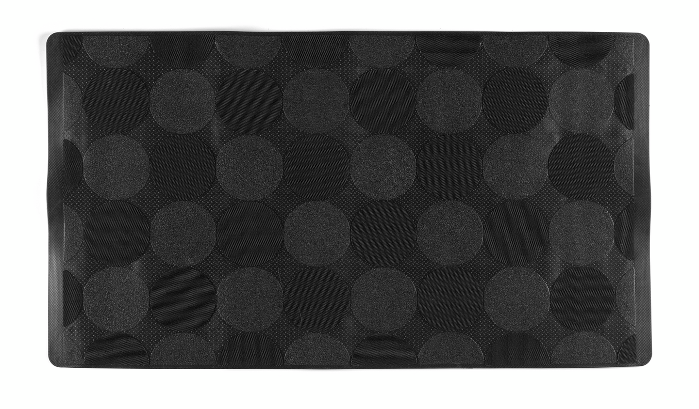 HALKMATTA HABO GARDENIA BADKAR SVART 40X70CM