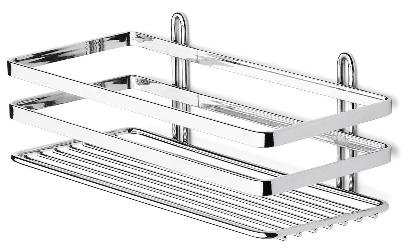 DUSCHKORG HABO LUNARIA 1-PLAN KROM 90X250MM