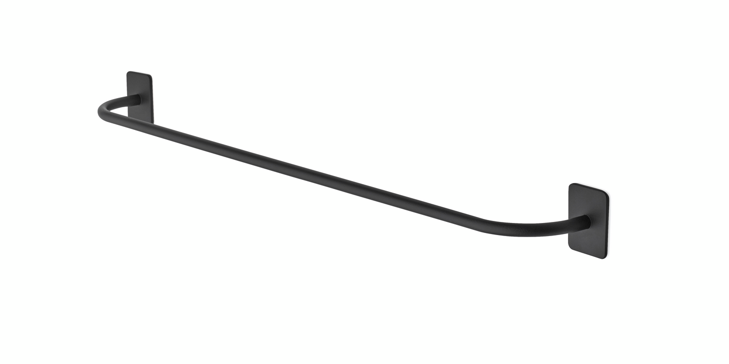 HANDDUKSSTÅNG HABO FLAIR SVART 580MM