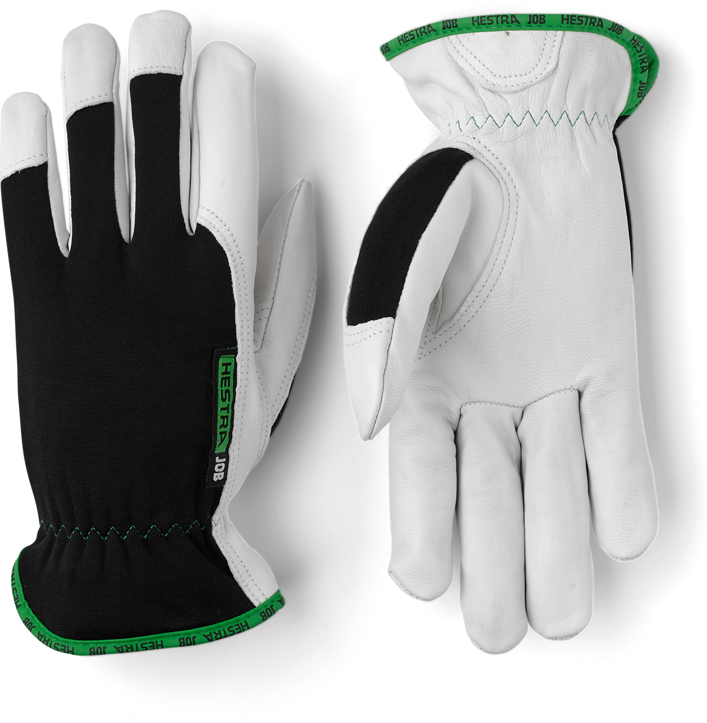 HANDSKE KOBOLT GETSKINN 10 FÖRSTÄRKTA FINGRAR, NYLON