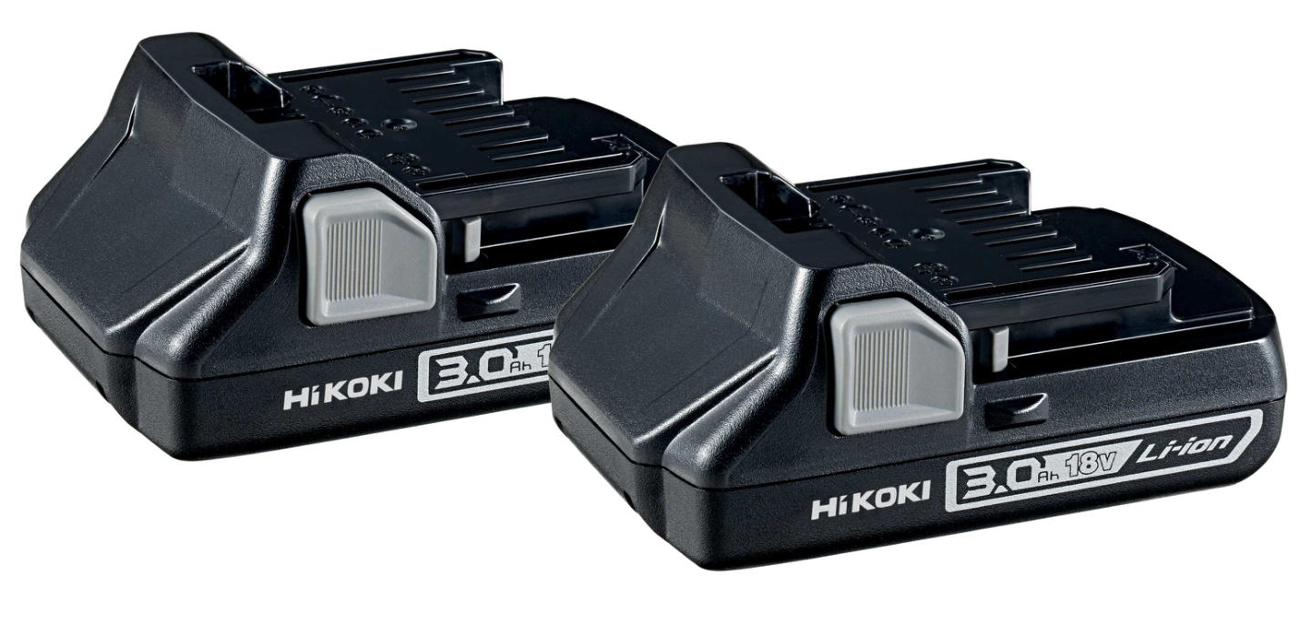 BATTERIPAKET HITACHI 2XBSL1830 MED 2X3AH SLIDEBATTE 18V