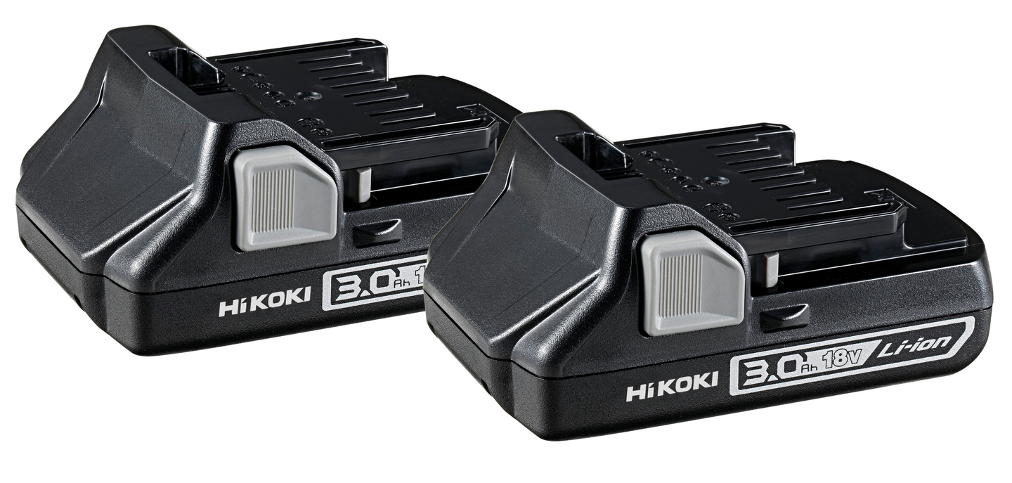BATTERIPAKET HITACHI 2XBSL1830 MED 2X3AH SLIDEBATTE 18V