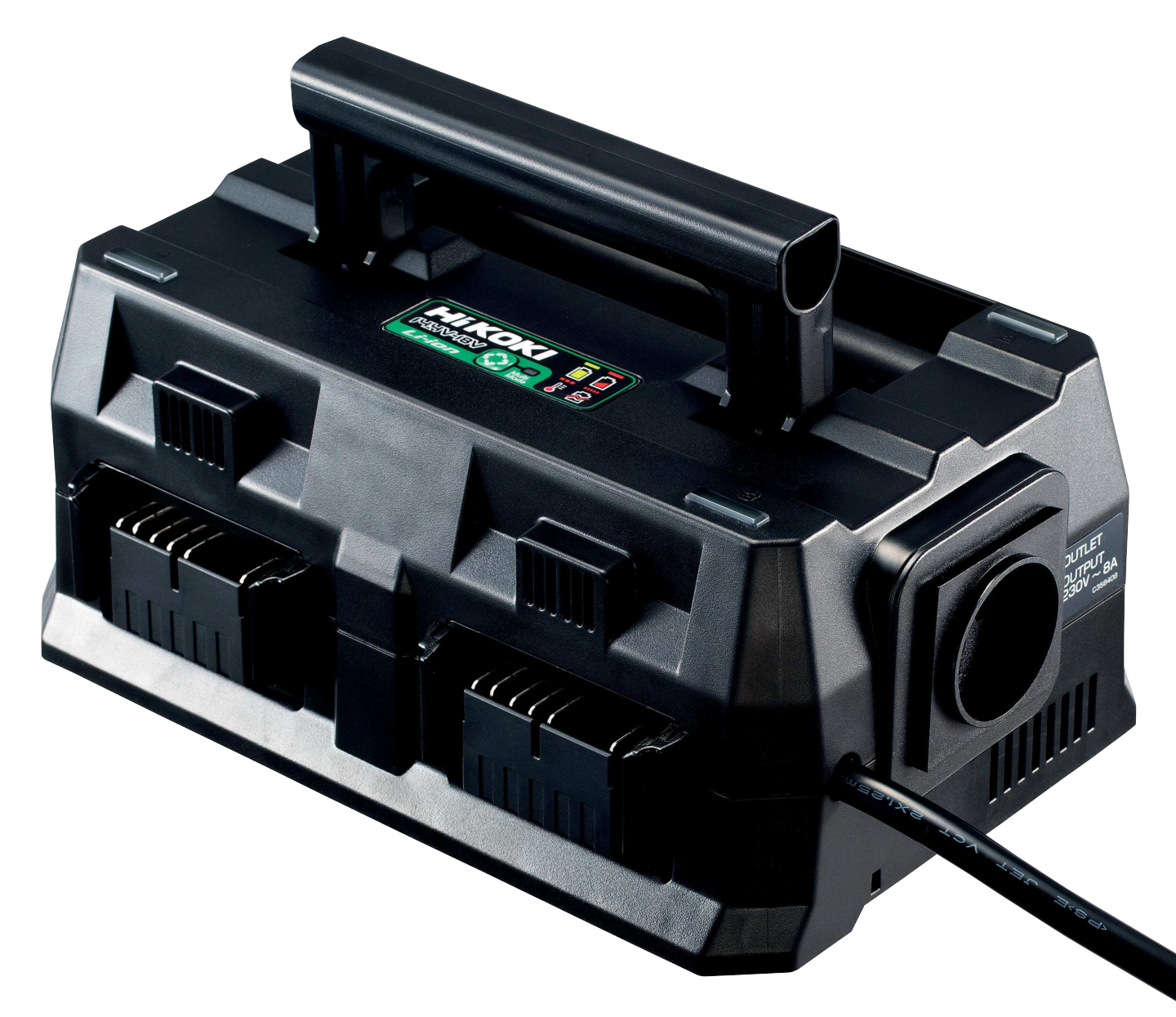 BATTERILADDARE UC18YTSL MULTIP HIKOKI SLIDE 14,4V-18V 4-PORT