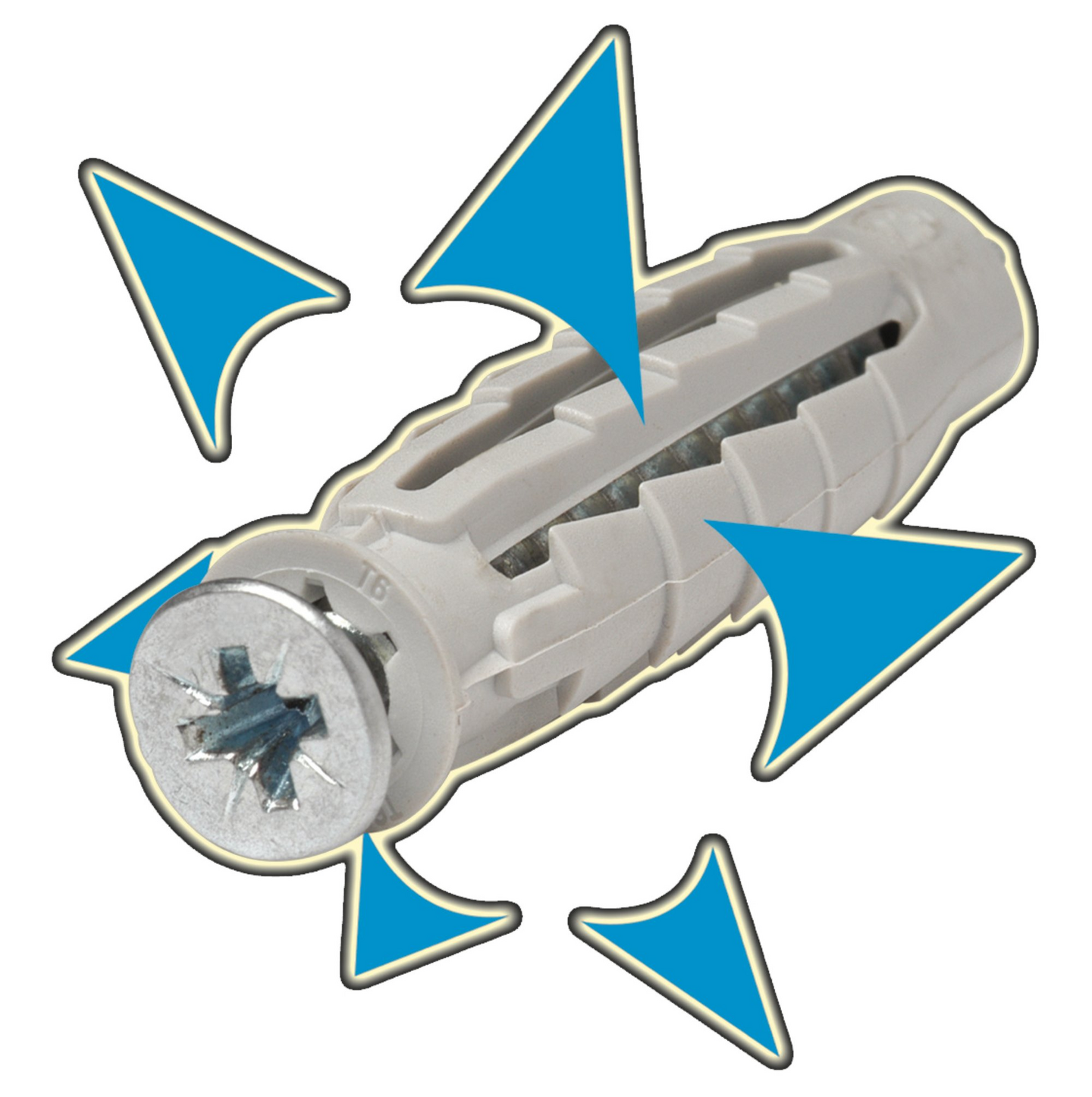 Yleistulppa SPIT PRO6 10x50mm 50kpl