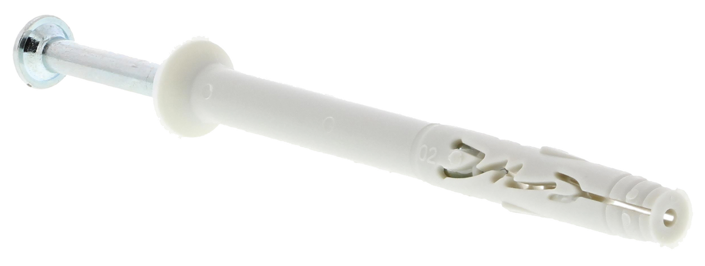 Naulatulppa SPIT HIT M 6x65/40V uppokanta ZN 100kpl