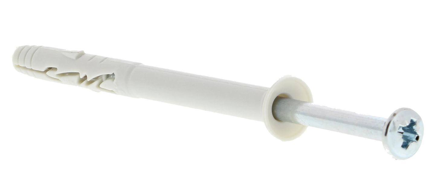 Naulatulppa SPIT HIT M 6x65/40V uppokanta ZN 100kpl