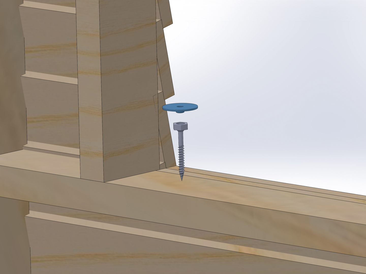 NIVÅREGLERSKRUV 7,5X65