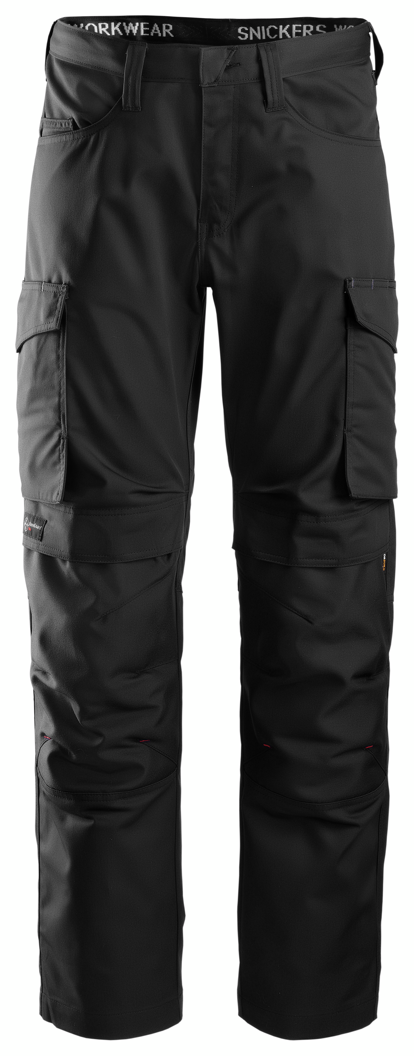 Housut Snickers 6801-0404 musta