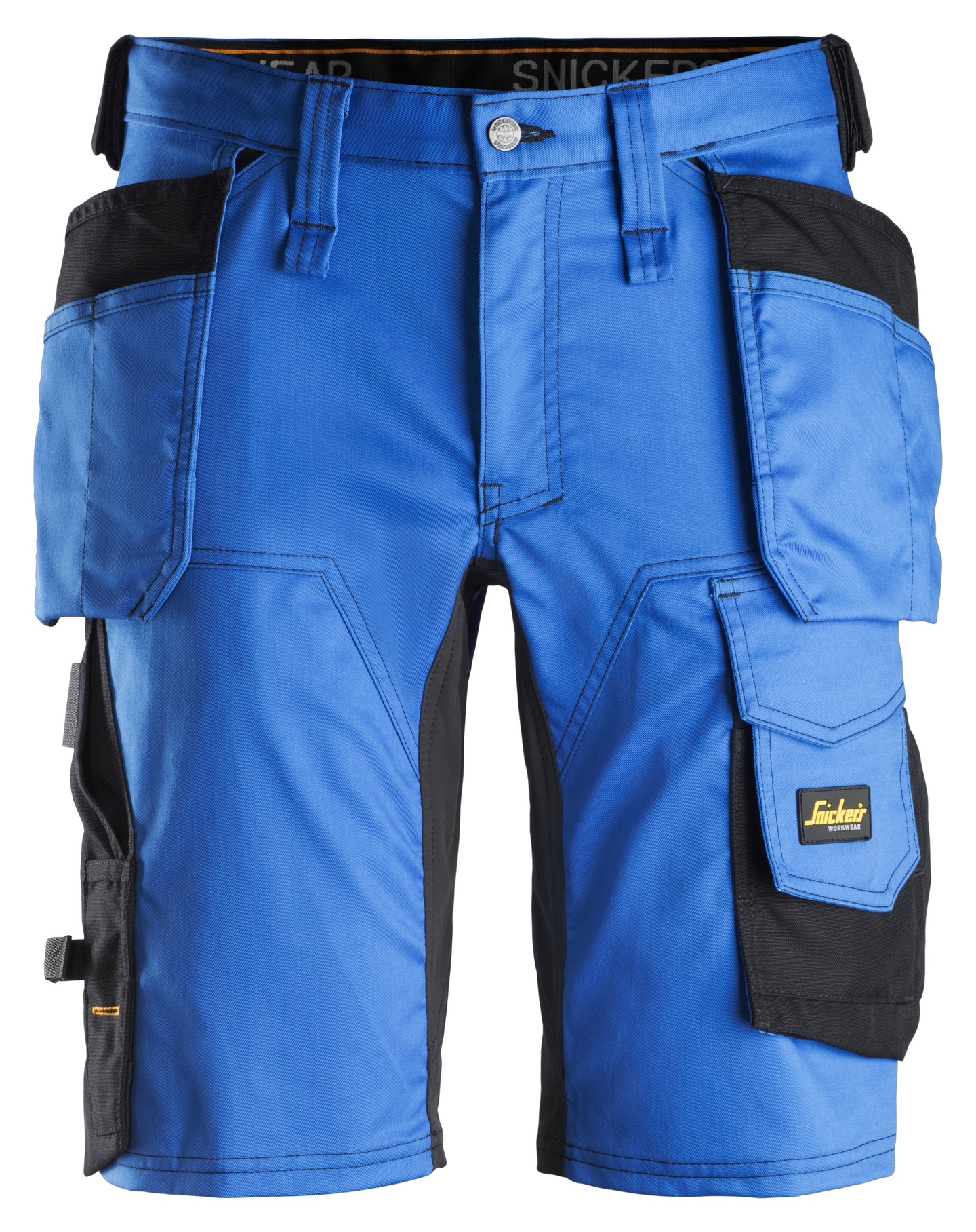Shortsit Snickers AllroundWork Stretch riipputaskut 6141 sininen-musta