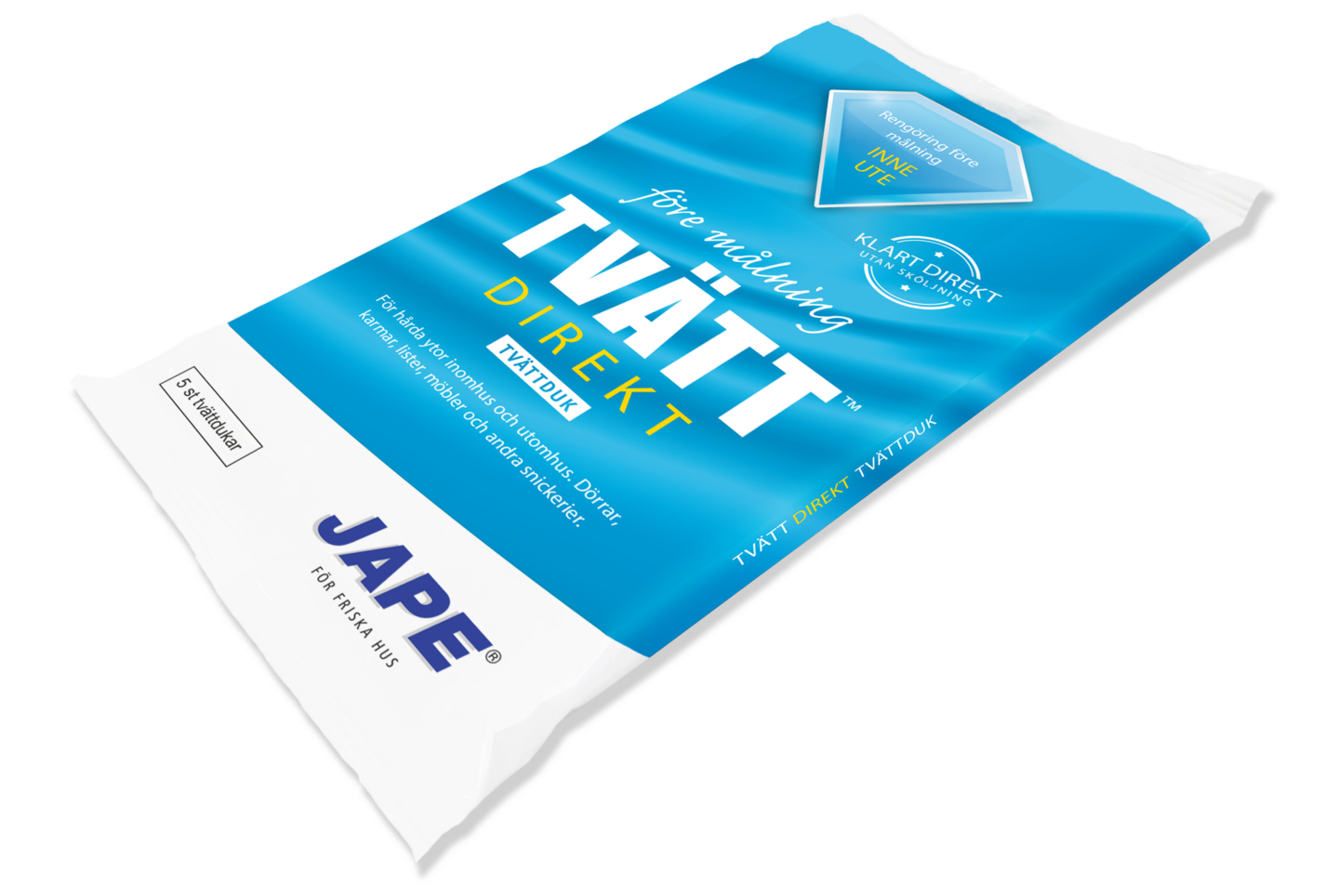 TVÄTTDUK JAPE TVÄTT DIREKT