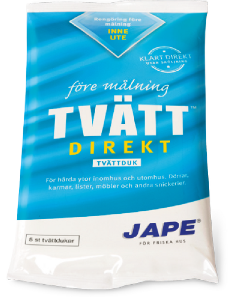 TVÄTTDUK JAPE TVÄTT DIREKT