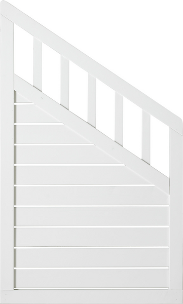 SKÄRM JABO ROSMARIN 2 VIT 90X150/90, 90X150/90CM