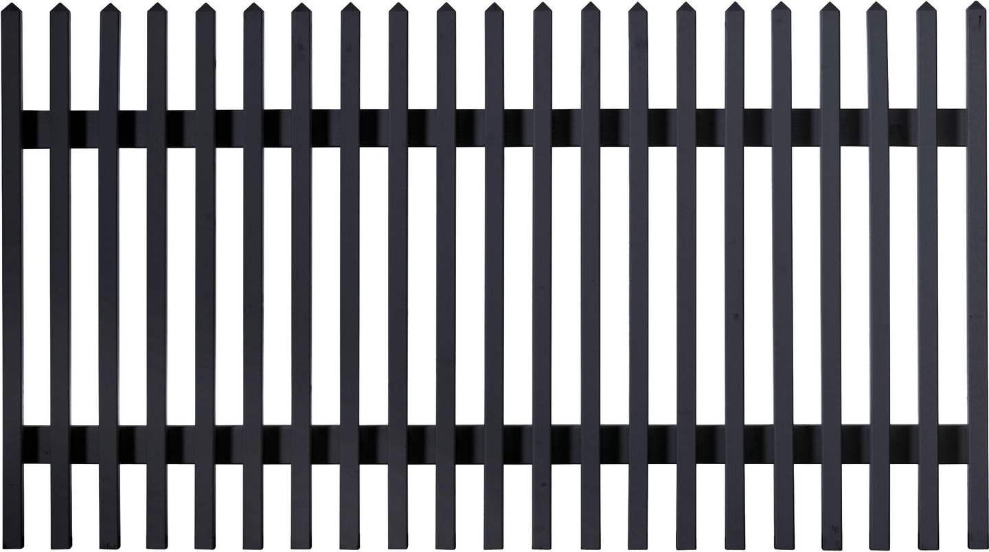 STAKET JABO LINNEA 2 SVART 180X90