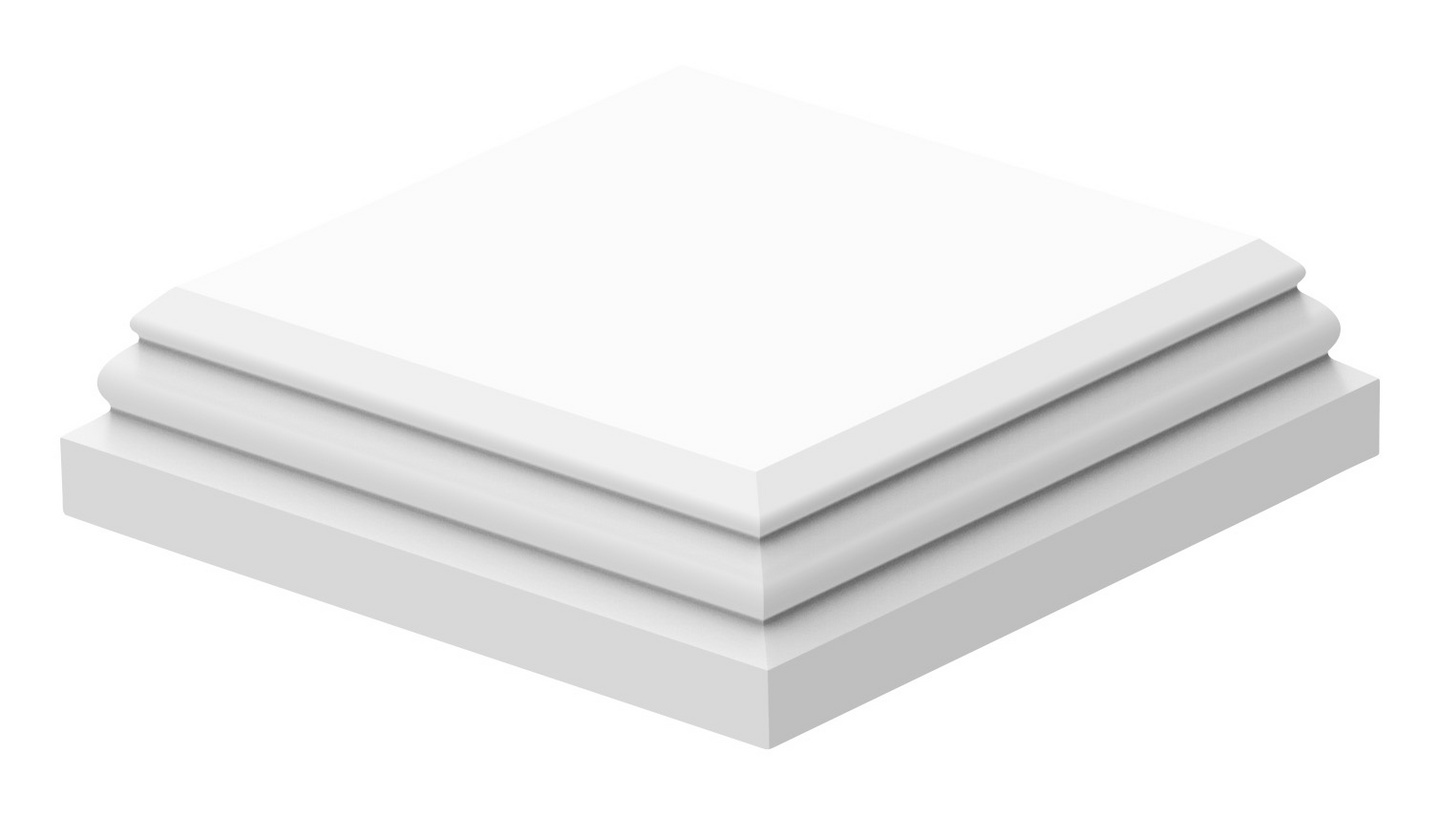 LOCK GRUNDMÅLAD 155X155X40MM