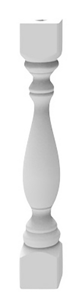 RÄCKESPELARE JABO GRUNDMÅLAD, 105X105X700MM