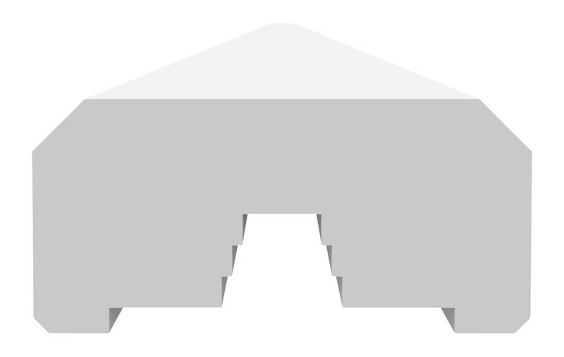 ÖVER/UNDERLIGGARE JABO GM2400X95X45, GRUNDMÅLAD 2400X95X45MM