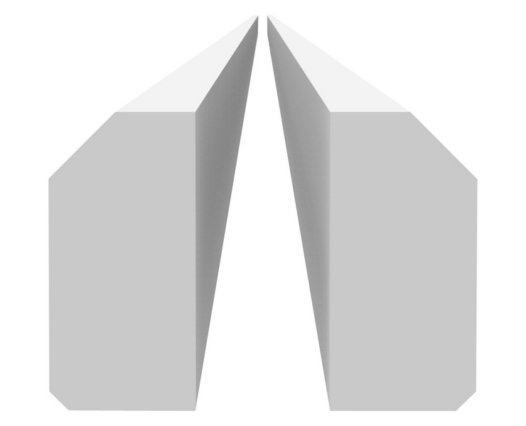 UNDERLIGGARE JABO GM 2400X22X45, 2400X22X45MM 26167