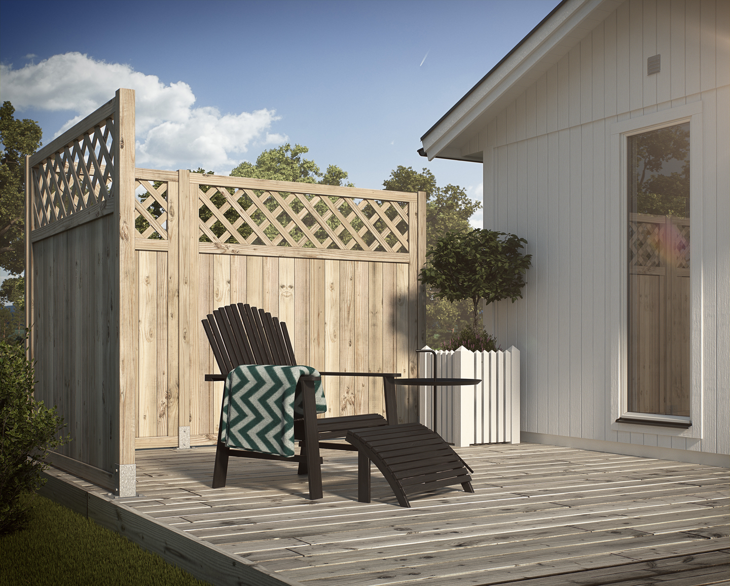 SKÄRM LAVENDEL 90X180 4621 CLASSIC IMP GRAN