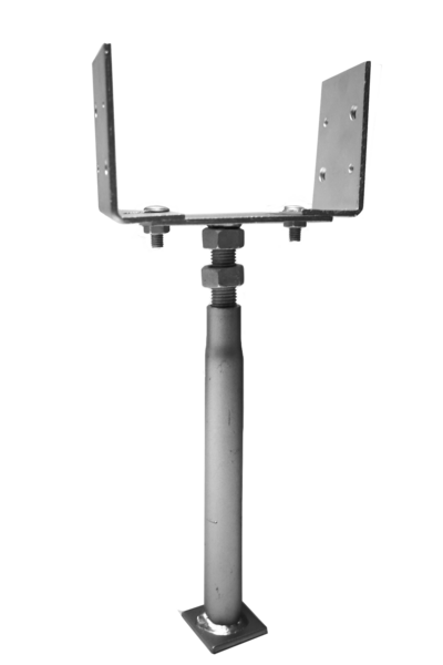 STOLPFUNDAMENT JABO JUSTERBAR, 65X110X360MM J=0-145MM H360-55