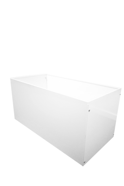 PLANTERINGSBOX JABO ODLA VIT, 800X400X400MM T1,5MM