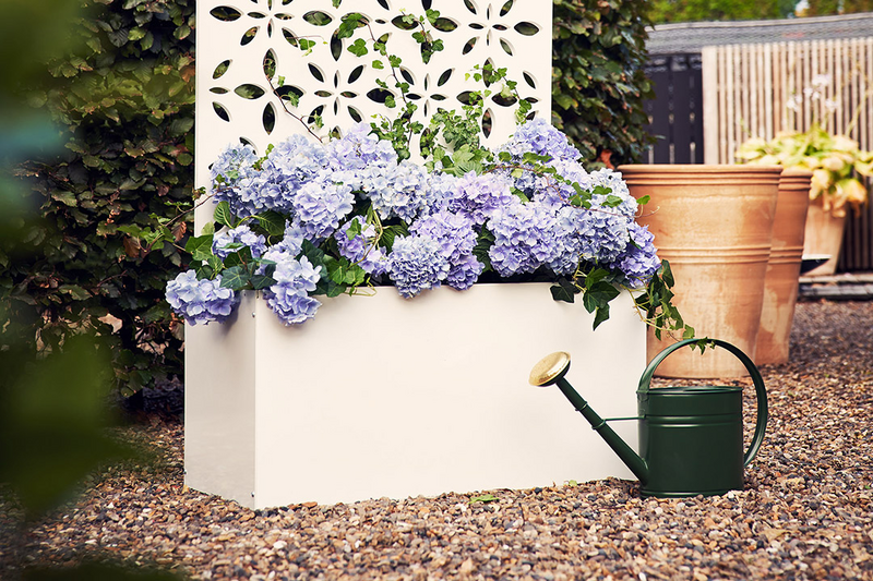 PLANTERINGSBOX JABO ODLA VIT, 800X400X400MM T1,5MM