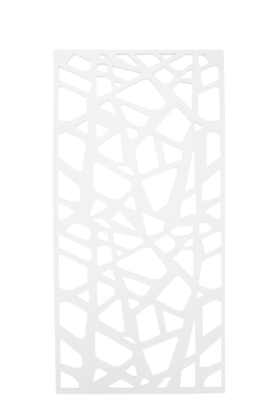 DESIGNSKÄRM JABO NOUVEAU VIT, 790X1590X18MM