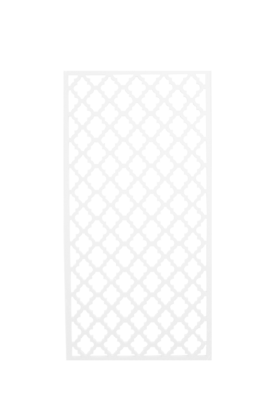 DESIGNSKÄRM LEVANTINE VIT 790X1590X18MM