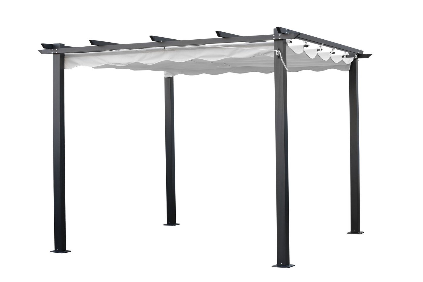 PERGOLA JABO GRÅ 4X4M