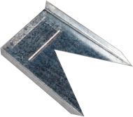 SKARVPLÅT STD L-FORM SIROC/FC STYRBLECK 2ST/ELEMENT FIXERKIL