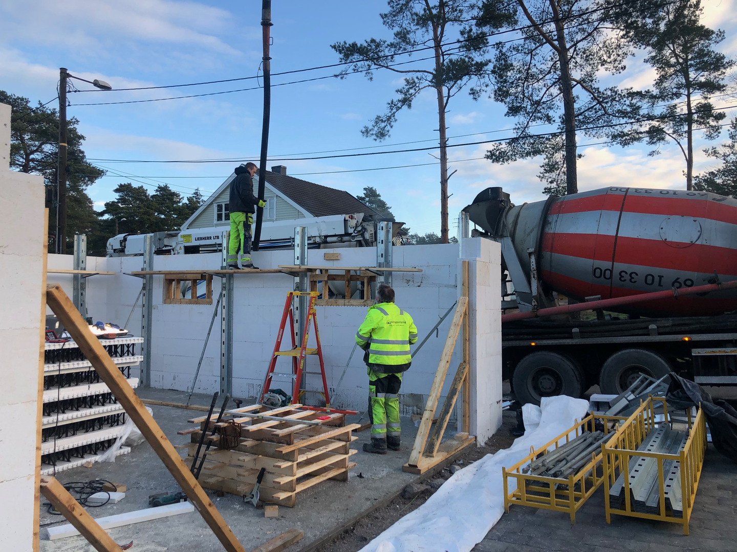 ISOLERELEMENT BEWI THERMOMUR 250X, STD BLOCK ÖPPET 0,36M²