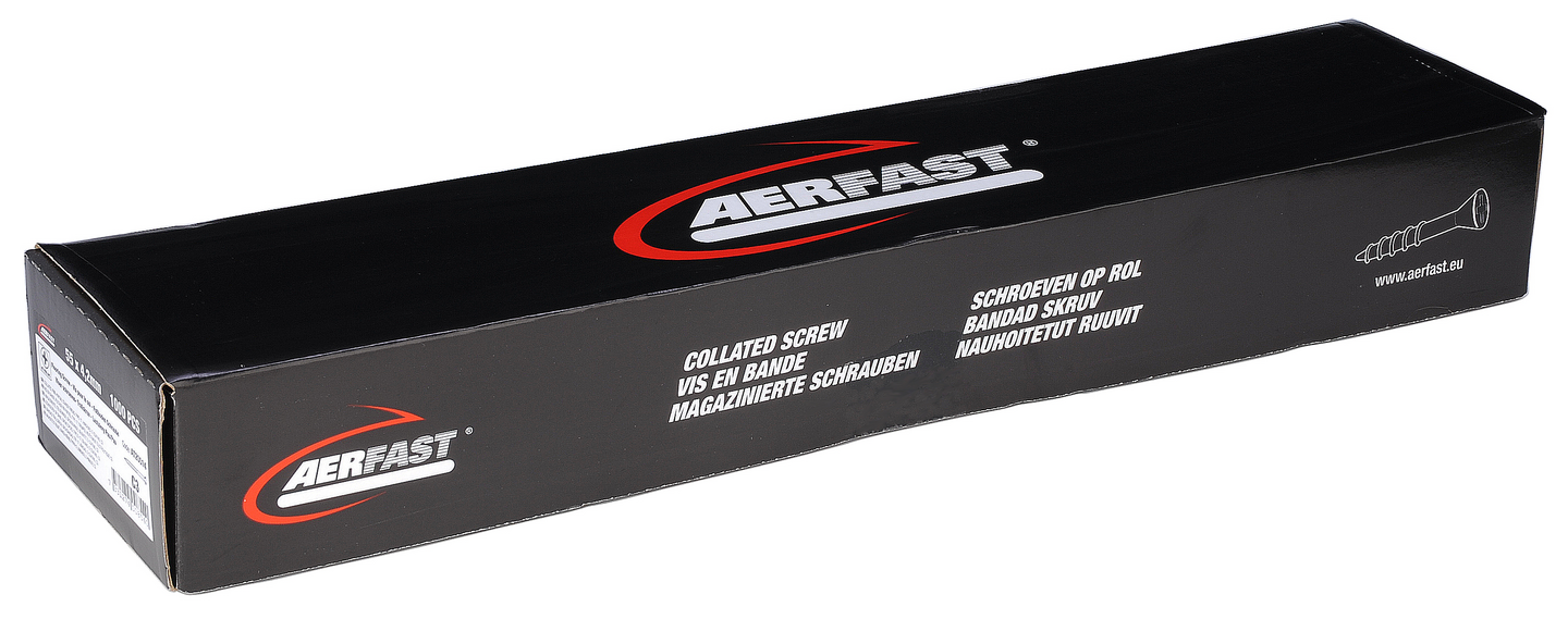 TRALLSKRUV AERFAST BANDAD 55X4,2 T20, 1000P TORX 20  E-COATING