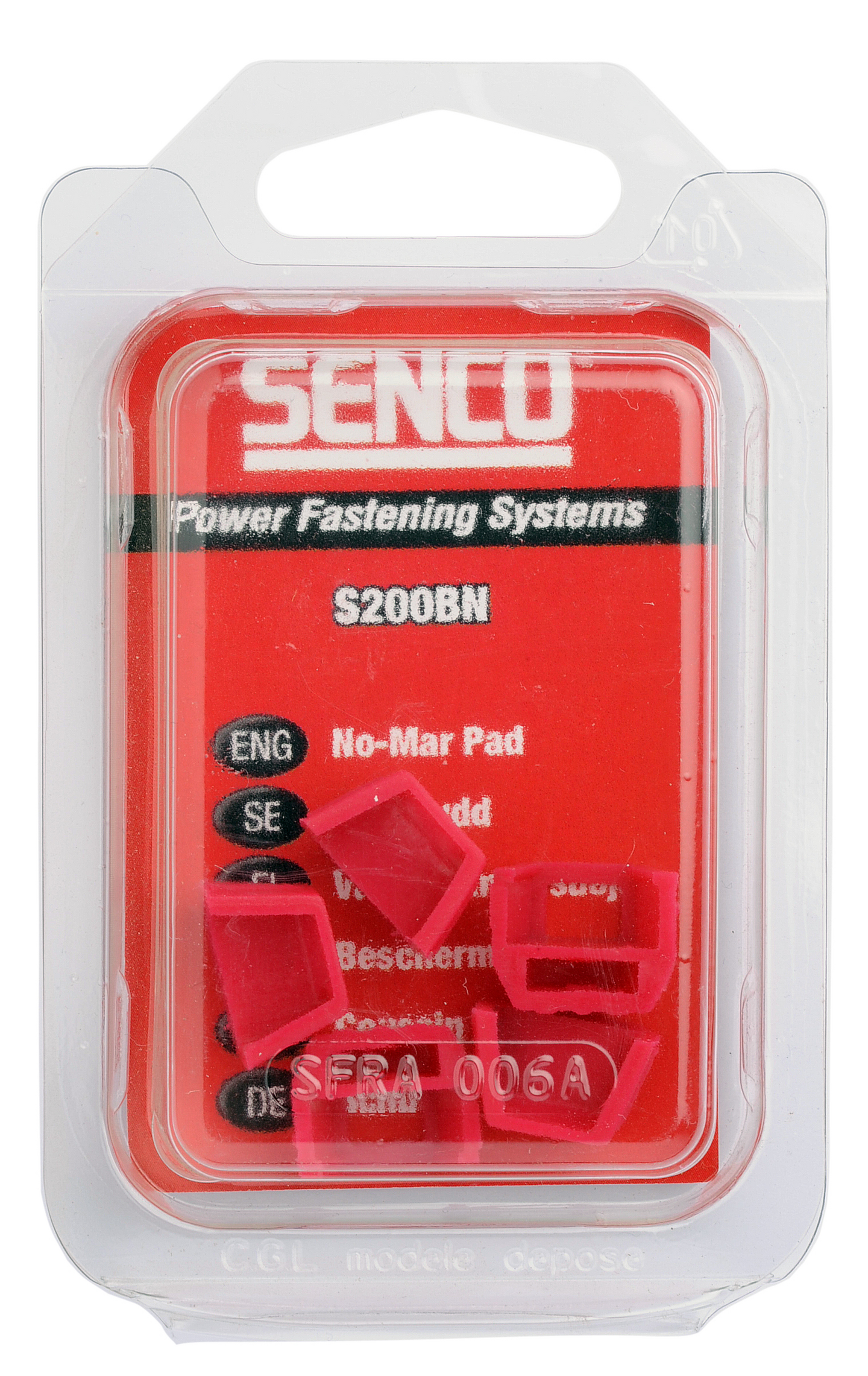 NOSSKYDD SENCO BLISTERPACK S200BN /5, ST/FRP)